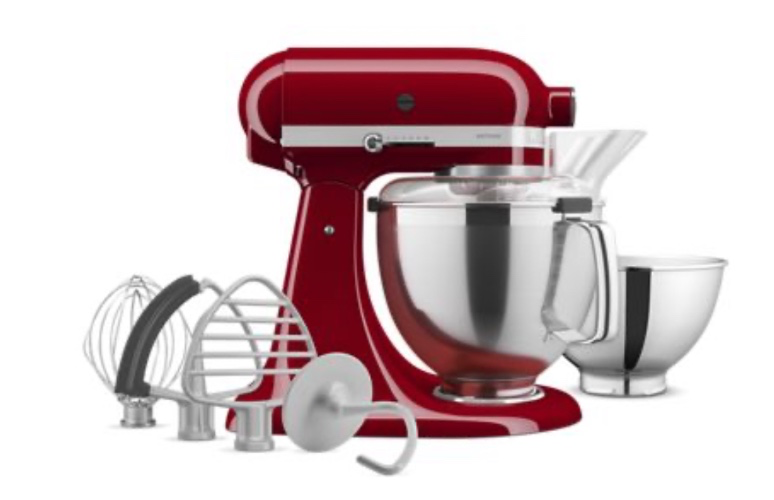 Artisan® Series 5 Quart Tilt-Head Stand Mixer with Premium Accessory Pack