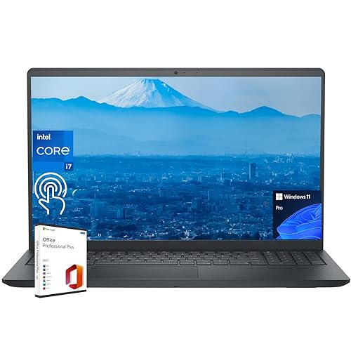 Dell Inspiron 15 3530 Business Laptop 2024 Newest, 15.6" FHD Touchscreen, i7-1355U, 64GB RAM, 1TB SSD, Intel Iris Xe Graphics, Wi-Fi 6, Windows 11 Pro, with Microsoft Office Lifetime License - 64GB RAM | 1TB SSD