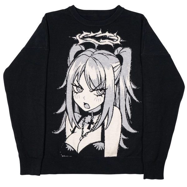 Ride Or Die Knitted Sweatshirt