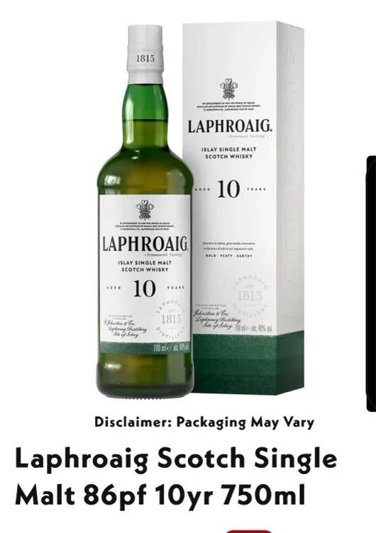 Laphroaig Scotch Whisky