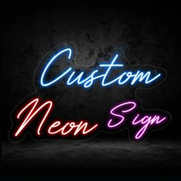 Custom Neon Signs with our free Neon Sign Maker. Custom neon light signs according to your desire