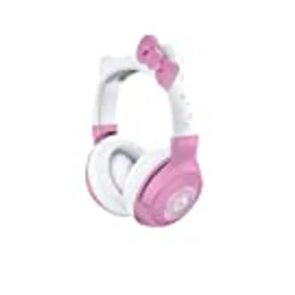 Razer Kraken Kitty (Hello Kitty Ed.) - Gaming Headset (The Cat Ears Headset, RGB Chroma, Active Noise Cancellation Microphone, THX Spatial Audio, Ear Cup Controls) Pink/Quartz