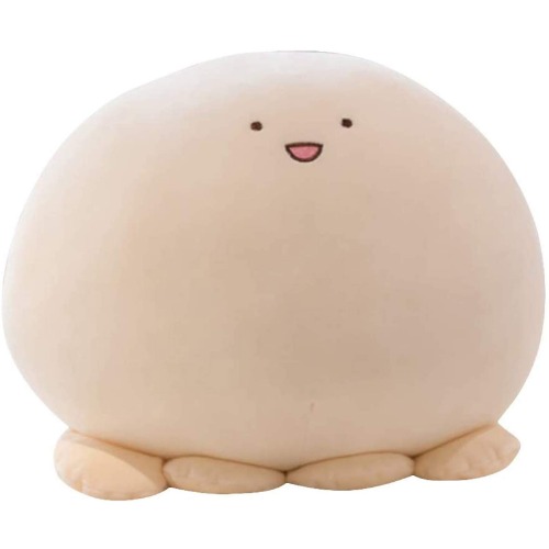 REFAHB 15.7 inch Cute Octopus Plush Stuffed Animal Body Pillow Fat Cartoon Cylindrical Body Pillows for Kids, Super Soft Hugging Toy Gifts for Bedding, Kids Sleeping Nap Kawaii Pillow - Whiteoctopus 15.7in