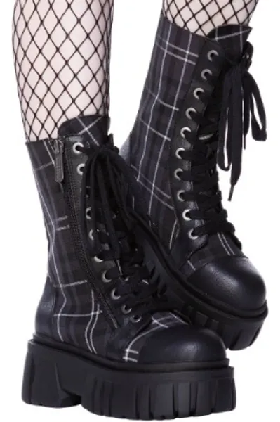 Kick The Bucket Boots [ASH TARTAN]