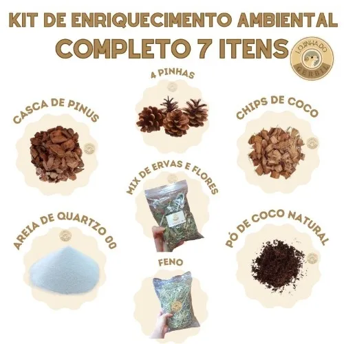 Kit Enriquecimento ambiental para Hamster