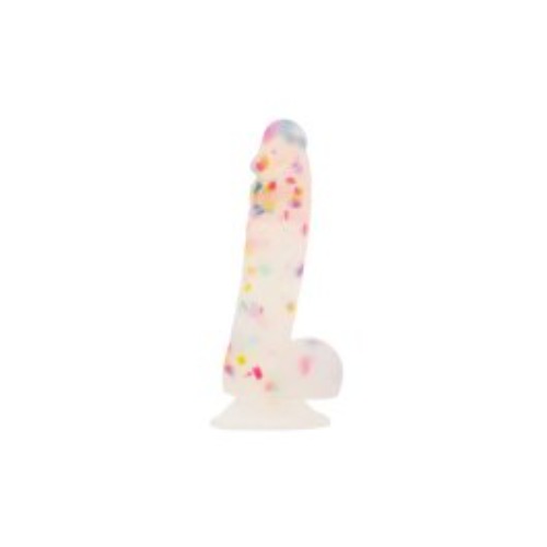 Addiction Confetti Suction Cup  7.5in