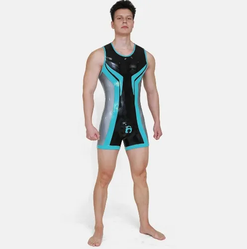 Furjoi - Silicone Short-Sleeved Bare-Butt Bodysuit