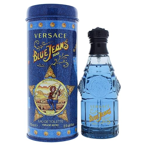 Versace Blue Jeans Eau De Toilette for Men, 75ml - 75 ml (Pack of 1)
