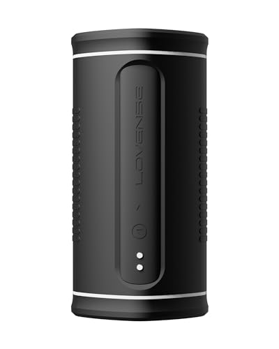 LOVENSE Calor Bluetooth Depth Controlled Male Masturbator, Masturbation Cup Vibration Sexual Stimulation Device, Sex Adult Toys for Mens Pleasure with App Control