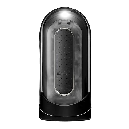 Tenga Flip Zero Electronic Vibration, Black, Standard (Insertion Depth ≈ 16cm, Width ≈ 5cm), TFZ-102 - Electronic Vibration - Black (Strong)