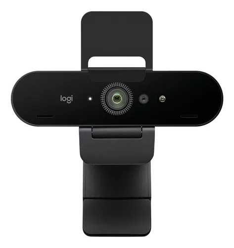 Webcam Ultra Hd 4k Pro Com Microfone Embutido Brio Logitech Cor Preto