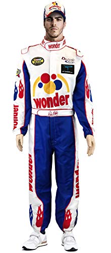 OEM Ricky Bobby Nascar Jumpsuit + Cap Full Costume Talladega Nights (L) - Large