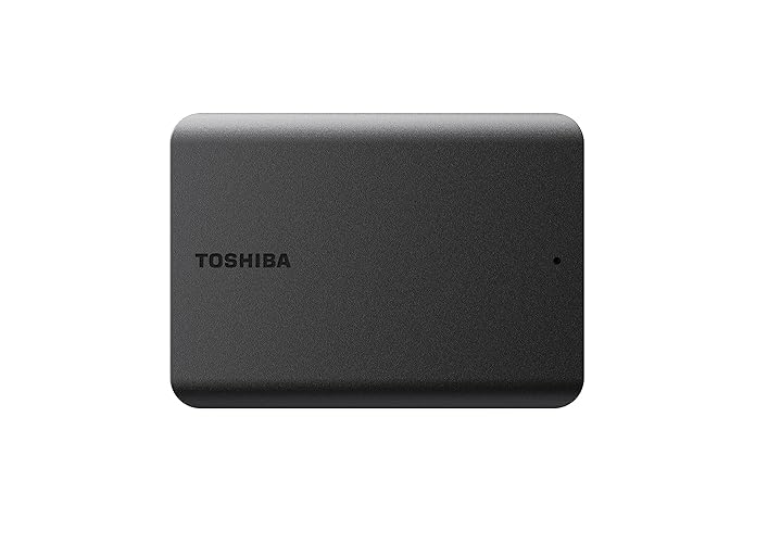 Toshiba Canvio Basics 4TB Portable External Hard Drive USB 3.0, Black - HDTB540XK3CA - 4TB - Contemporary - Black