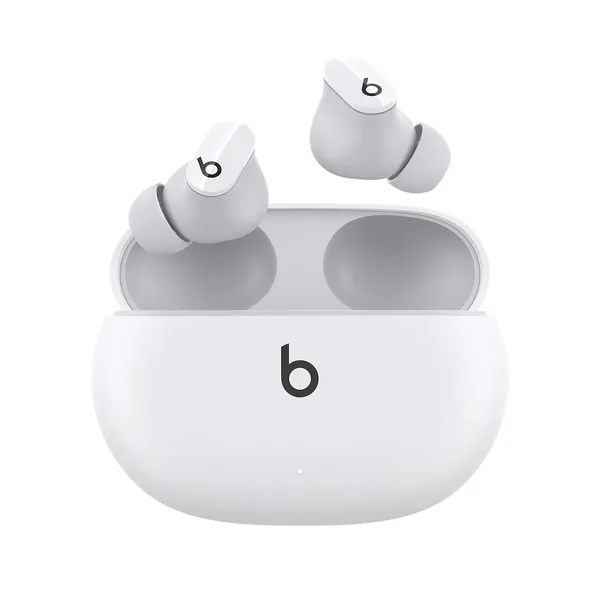 Beats Studio Buds – True Wireless Noise Cancelling Earbuds – Compatible with Apple & Android, Built-in Microphone, IPX4 Rating, Sweat Resistant Earphones, Class 1 Bluetooth Headphones - White - White