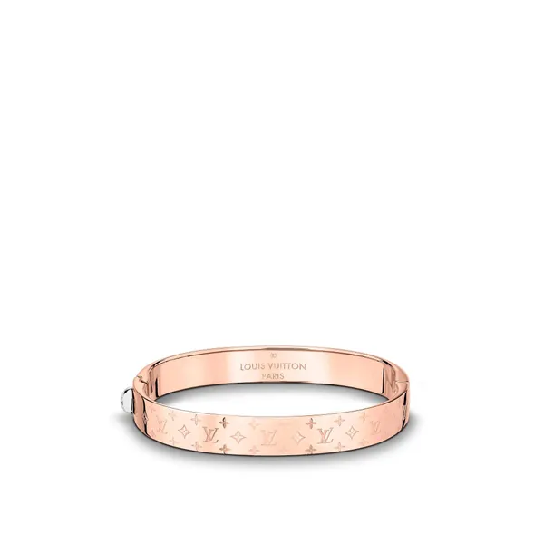 Louis Vuitton Nanogram Cuff (Pink Gold, 2.6) - 