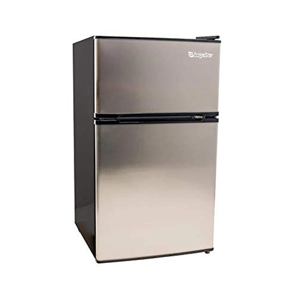 EdgeStar CRF321SS 3.1 Cu. Ft. Dorm Sized Energy Star Compact Fridge/Freezer