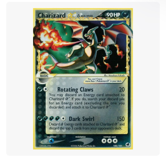 Delta Species Charizard 