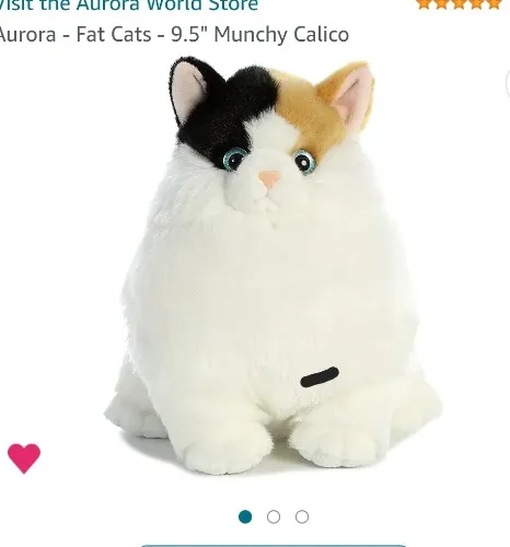 Aurora - Fat Cats - 9.5" Munchy Calico
