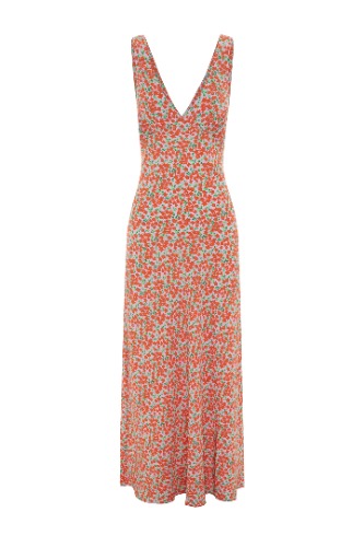 Plunge Bias Dress Lavanda | 10