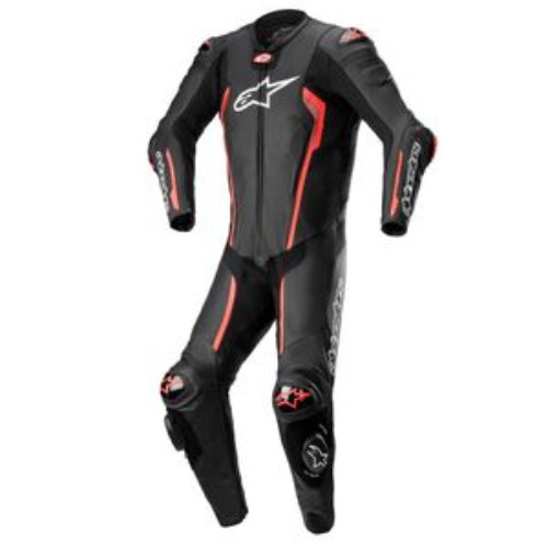 Combinaison Alpinestars MISSILE V2 1 PIECE - TECH-AIR® COMPATIBLE - Noir / Rouge