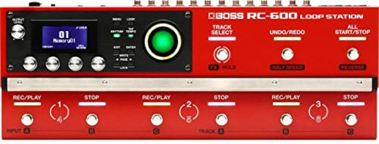 Boss RC-600 Loop Station Looper Pedal - Pedal