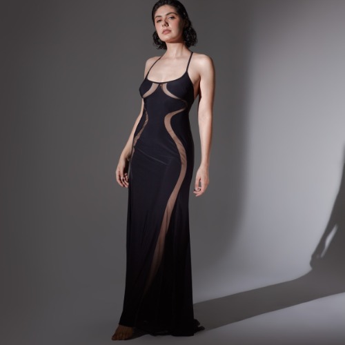 Psyche Slip | Black / 1X