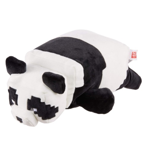 Mattel Minecraft Plush 12-in Panda, Soft, Squishy, Floppy Collectible Gift for Fans Age 3 Years and Older
