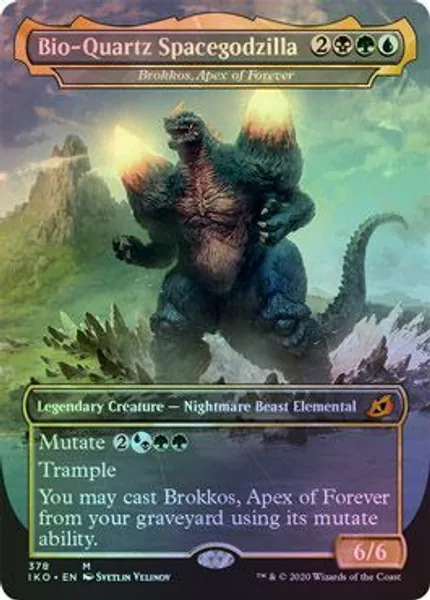 Bio-Quartz Spacegodzilla (Brokkos, Apex of Forever) 378