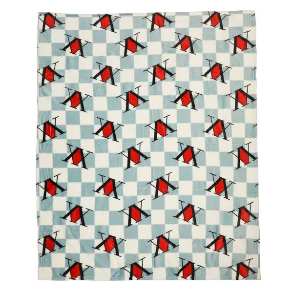 HxH Logo Checkered Blanket