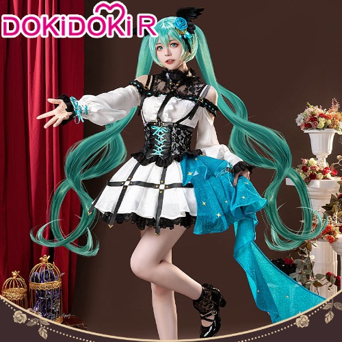 【In Stock】DokiDoki-R Game Project Sekai COLORFUL STAGE! Cosplay Costume Rose Cage Ver. PJSK | S