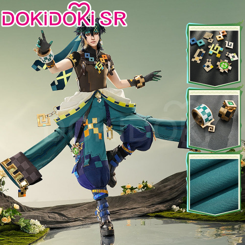 DokiDoki-SR Game Genshin Impact Cosplay Kinich Costume Natlan | M-Order Processing Time Refer to Description Page