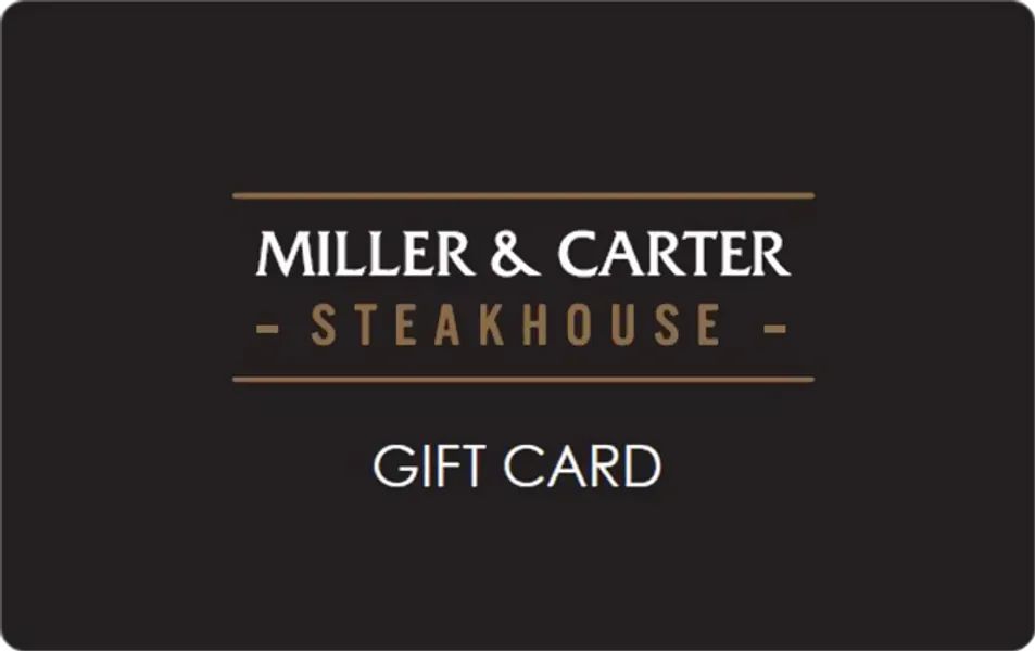 Miller and Carter £100 Gift Card