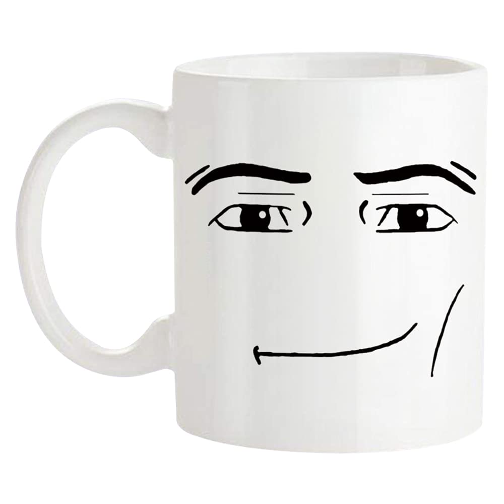 Roblox Man face mug