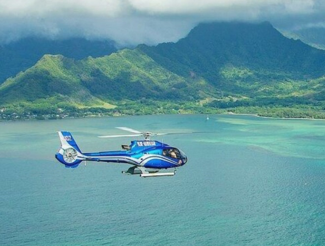 Helicopter tour
