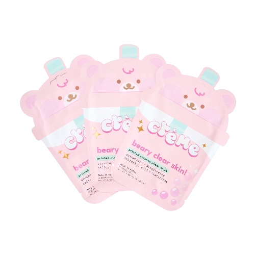 Boba Bears Beary Clear Skin! Sheet Mask (Brightening + Clarifying) - Set of 3 | Default Title