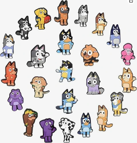  Shoe Charms Decoration for Clog Charms and Wristband, Cute Clog Pins Accessories for Girls Women Kids and Men 