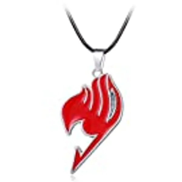 Anime Fairy Tail Guild Logo Red Pendant Necklace