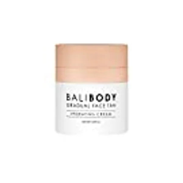 BALI BODY Gradual Face Tan Hydrating Cream, Whipped Self Tanning Lotion, Natural DHA Self Tanner for Women, Men w/ Shea Butter, Nourishing Oils, Antioxidants, Anti-Aging, Vegan, 50ml / 1.69 fl oz