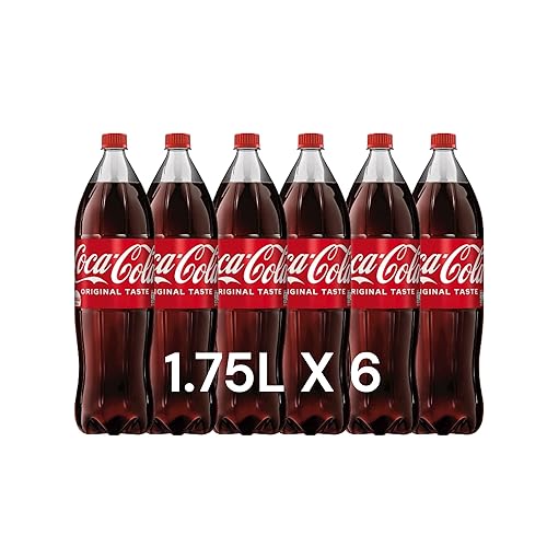 Coca Cola Original 1.75L pack of 6 - Cola - 1.75 l (Pack of 6)