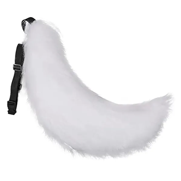 Long Wolf Fox Fluffy Tail Halloween Animal Cosplay Party Accessories