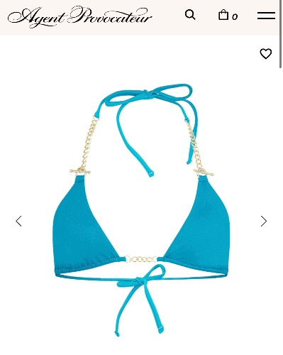 Antronella Bikini Top | By Agent Provocateur New In