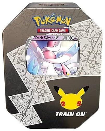 Pokemon Celebrations Tin Sylveon V (25th Anniv)