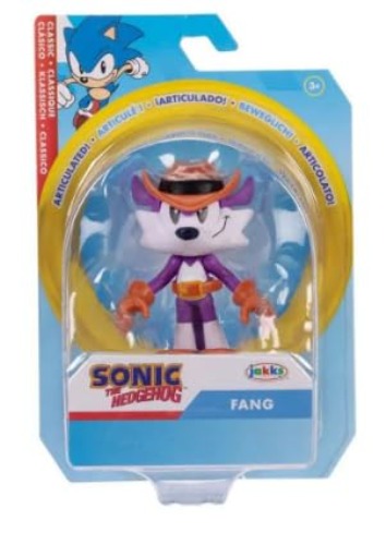 JAKKS Pacific Sonic The Hedgehog Fang 2.5 Inch Figure, Packaging May Vary