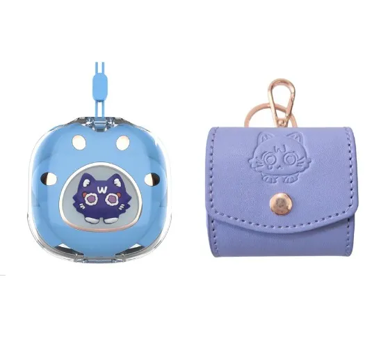 * meow earphones + case *