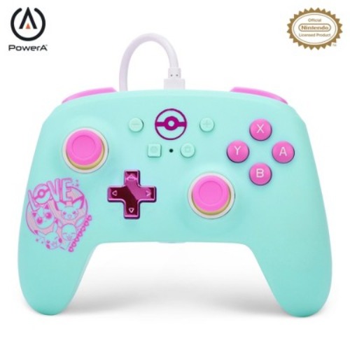 PowerA Enhanced Wired Controller for Nintendo Switch - Pokémon: Sweet Friends
