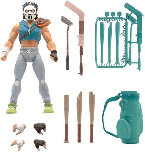 Super7 Teenage Mutant Ninja Turtles Ultimates: Casey Jones Action Figure, Multicolor - 