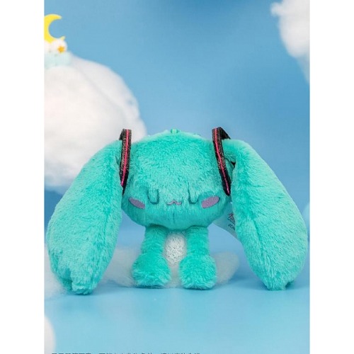 [$19.00]Hatsune Miku Large Keychain Smile/Closed-eye Version