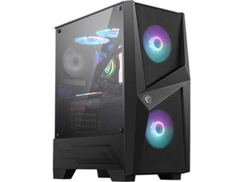 MSI ATX MAG Forge 100R Tempered Glass ATX Mid-Tower Case - MAG FORGE 100R | Computer Store