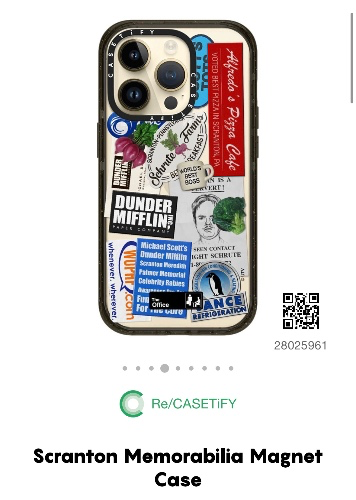 Scranton Memorabilia Magnet Case