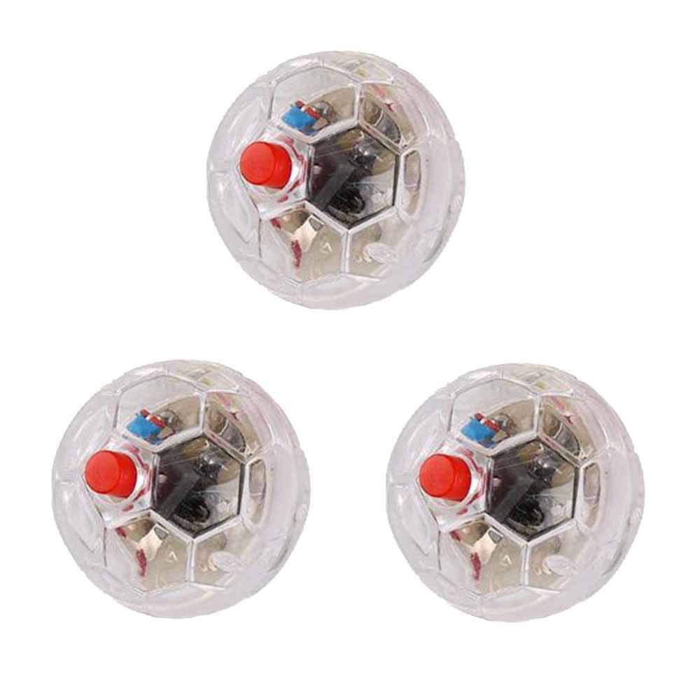 3X Ghost Hunting Touch Activated Flashing Balls,Ghost Hunting Motion Light Up Cat Dog Balls,Paranormal Equipment Pet Balls Toy